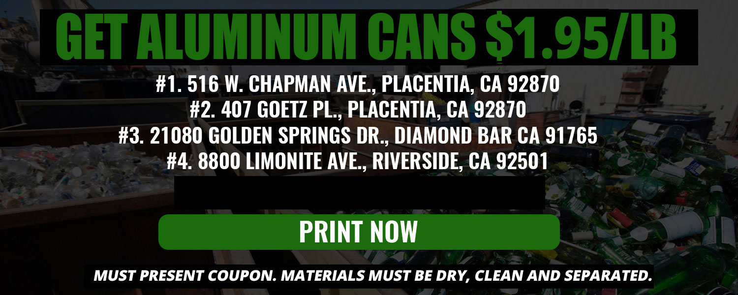 We accept a wide variety of recyclables